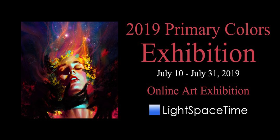 Primary Colors 2019 - Art Exhibition Event Postcard